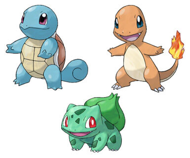Kanto Starters